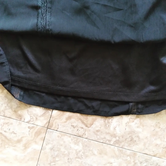 American Eagle Outfitters Black Crochet Lace Back sleeveless mini dress, size 00 - Picture 5 of 8